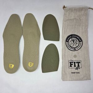 BARED FOOTWEAR SIZE 44 / US 12.5 WOMENS INSOLES THE FIT KIT FOOTBED PADDING